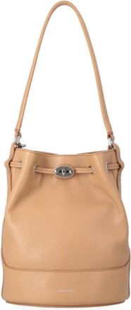 Zanellato Tassen, Dames, Bruin, ONE Size, Leer, Mondà Bucket Bag