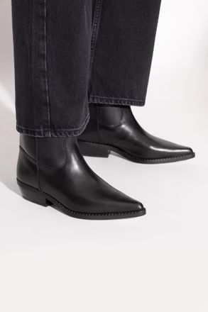 Michael Michael Kors Heeled Ankle Boots Noemie, Womens, Black