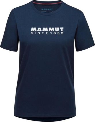 Mammut Core T-Shirt Logo Funktionsshirt für Damen | blau