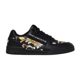 Versace Jeans Couture Barocco Print Low Top Trainers