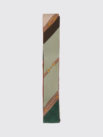 Gucci Bandeau in seta con stampa monogramma GG