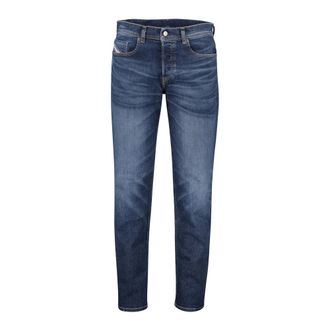 Diesel Jeans, Heren, Blauw, W30 L32, Katoen, D-Finitive Tapered Jeans