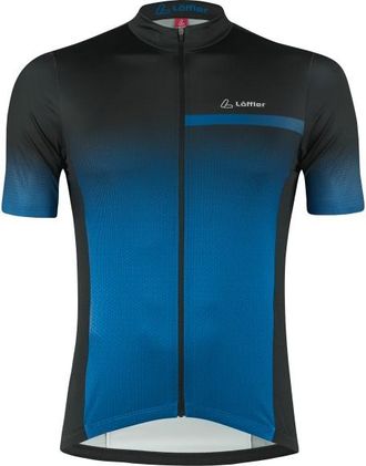 LOEFFLER Bike Jersey Full-Zip Coogan Mid Velotrikot f&uuml;r Herren | blau