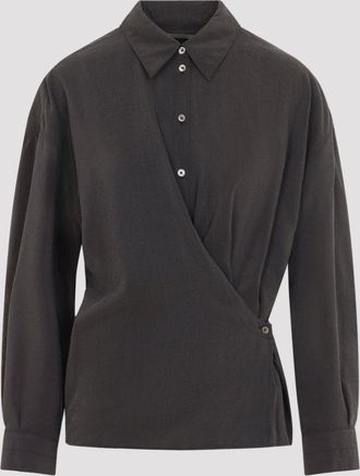 Christophe Lemaire Camicia intrecciata Lemaire