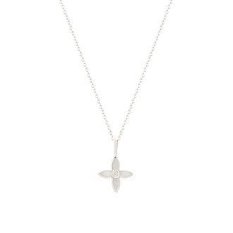 Murkani Desert Flower Charm with Necklace in Silver at Nordstrom