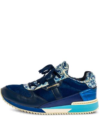 Dolce & Gabbana 2024 Majolica sneakers - Blue