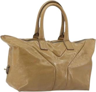 Saint Laurent Bolso de mano vintage de segunda mano - Pre-owned - Mujer - Beige - ONE SIZE