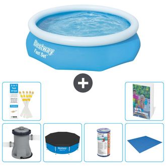 Bestway Piscina Bestway Fast Set Redonda - 305x76 Cm - 7-piezas S341