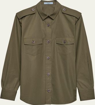 Prada Cotton Utility Shirt