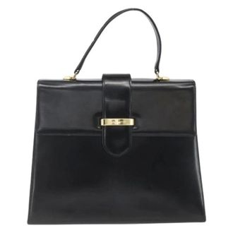 Valentino Pre-owned Handbags, female, Black, Size: ONE SIZE Pre-owned Vintage Handbag