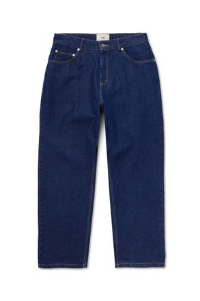 Folk Barrel-Leg Jeans