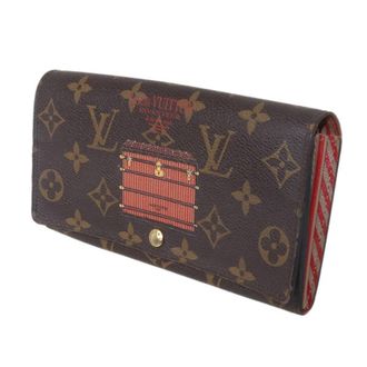 Louis Vuitton Monogram Brown Long Wallet (Bi-Fold) (Pre-Owned)
