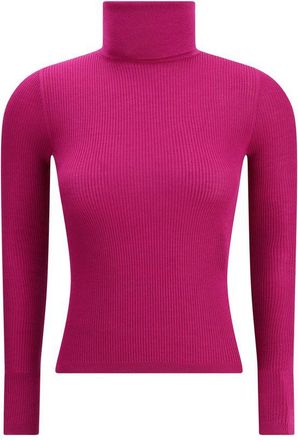 Saint Laurent Multicolor Wool Womens Turtleneck