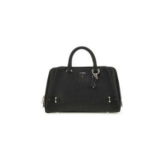 Guess Handbags, female, Black, Size: ONE SIZE Rosalba Girlfriend Satchel