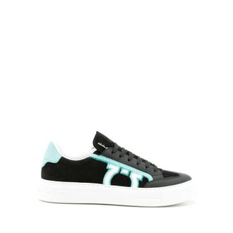 Ferragamo Mens Black Sneakers, US Size 5.5