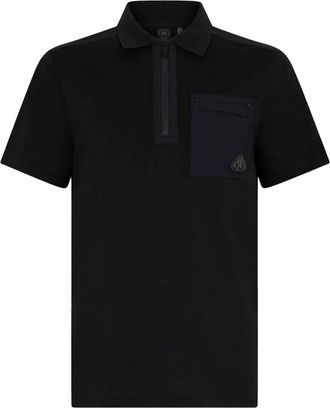 Moose Knuckles DALON POLO SHIRT Size: XXL, colour: BLACK