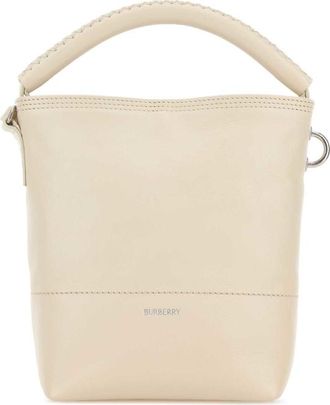 Burberry Ivory Leather Handbag