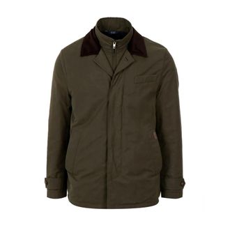 Fay Morning Raincoat - Heren - Regenjassen - Groen - S - Katoen - Jassen
