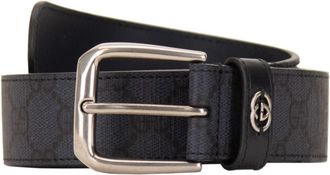 Gucci Leren Riem - Heren - Riemen - Blauw - 75 CM - Leer - Accessoires