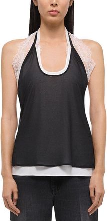Helmut Lang Lace Dancer Top