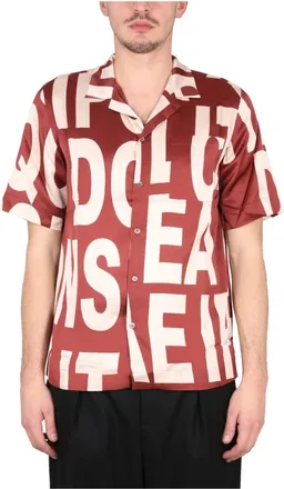 Dries Van Noten Uomo, Magliette, Rosso, L, new