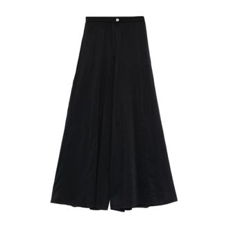 Forte_Forte Wide Trousers, female, Black, Size: M My Pants