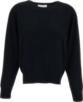 Lisa Yang Geborstelde Kasjmier Trui - Dames - Cashmere truien - Zwart - S - Kasjmier - Truien & Vesten