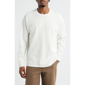 BP. Thermal Long Sleeve Raglan T-Shirt in Ivory Egret at Nordstrom Rack, Size X-Large