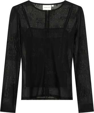 Fabienne Chapot Mujer, Camisetas, Negro, Talla: XS