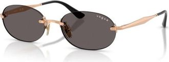 Vogue Eyewear Vo 4342S Ovale Zonnebril - Dames - Zonnebrillen - Geel - 55 MM - Accessoires