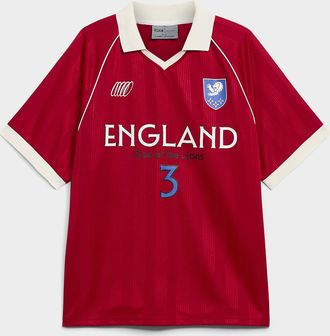 Djab Mens Multi-logo soccer jersey