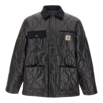 Carhartt Work in Progress Oscar Chore Liner - Heren - Zomerjassen - Zwart - S - Polyester - Jassen