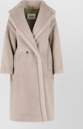 Max Mara alpaca wool silk coat