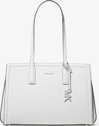 Michael Kors Laila Medium Pebbled Leather Tote Bag