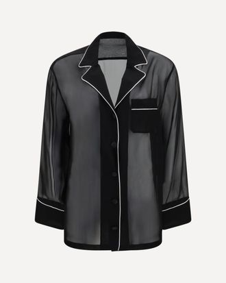 Dolce & Gabbana Chiffon Shirt Female 38