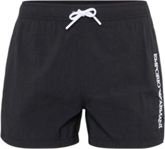 Emporio Armani Zwart Strandkleding Af 12330Uc 001 - Heren - Strandmode - Zwart - M - Badmode