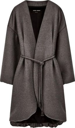 Giorgio Armani Donna, Cappotti, Grigio, S, new