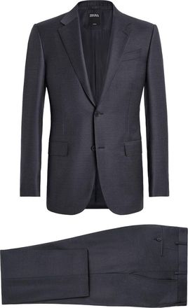 Ermenegildo Zegna Trofeo single-breasted wool suit - men - Wool - 50 - Grey