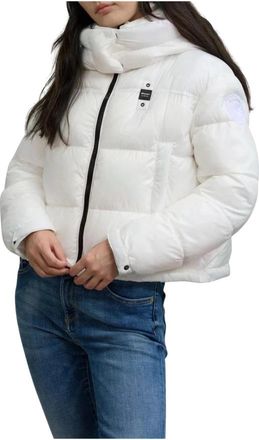 Blauer Gloria Micro Rip Jacket - Dames - Winterjassen - Wit - M - Leer - Jassen
