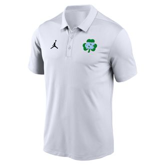 Nike Jordan North Carolina 2026 Aer Lingus College Football Classic Nike Mens Dri-FIT College Polo in White | M51592E998TCUU-WHT