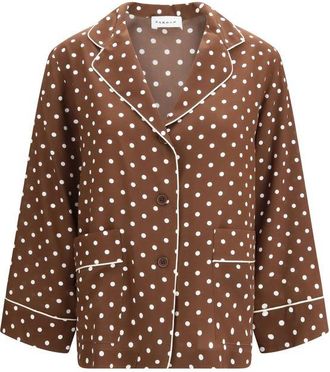 P.A.R.O.S.H. P. A.R. O.S. H. Silk Pattern Womens Shirt