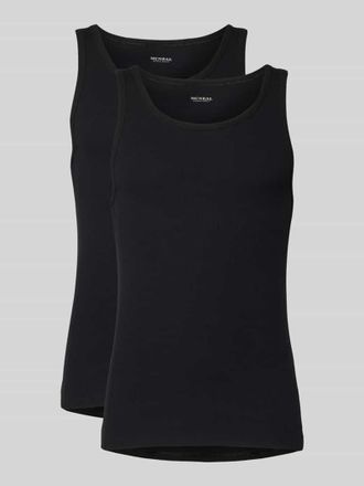 Mc Neal Slim Fit Top mit Rundhalsausschnitt im 2er Pack in Black, Gr&ouml;&szlig;e XXL