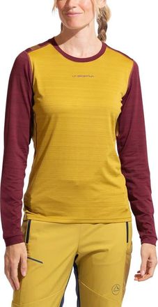 La Sportiva Tour Long-Sleeve Shirt - Womens in Savana/redwood at Nordstrom, Size X-Small