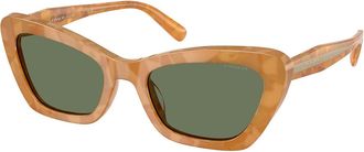 Coach HC8452U CDP52 593982 Womens Sunglasses Tortoiseshell Size 54
