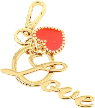 Love Moschino Metal Keyring - Dames - Sleutelhangers & Tashangers - Geel - ONE Size - Accessoires