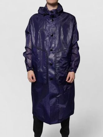Dolce & Gabbana cotton hooded raincoat