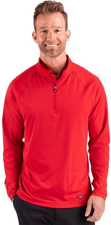 Cutter & Buck Prospect Recycled Featherlight Stretch Mens Quarter Zip