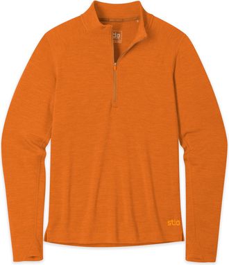 Stio Mens Basis PeakWool Midweight Half Zip