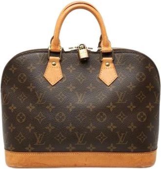Louis Vuitton Pre-owned Handbags, female, Brown, Size: ONE SIZE Pre-owned Monogram Alma PM