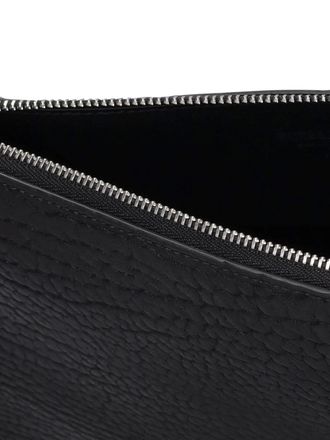 Burberry Womens Chess Shoulder Bag Black Leather
